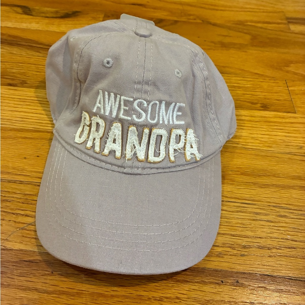 Awesome Grandpa Adjustable Cotton Baseball Hat